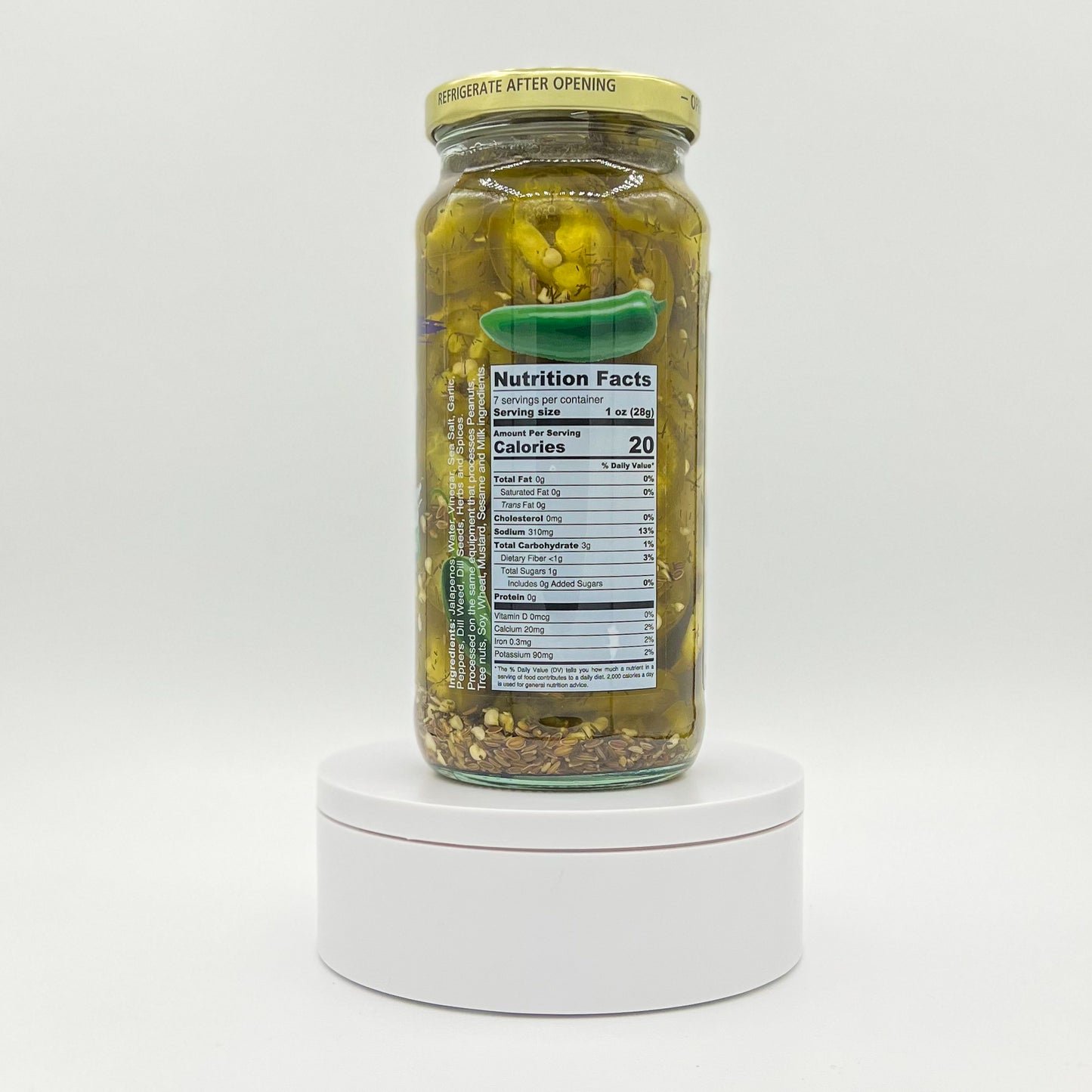 Spicy Dill Pickled Jalapenos