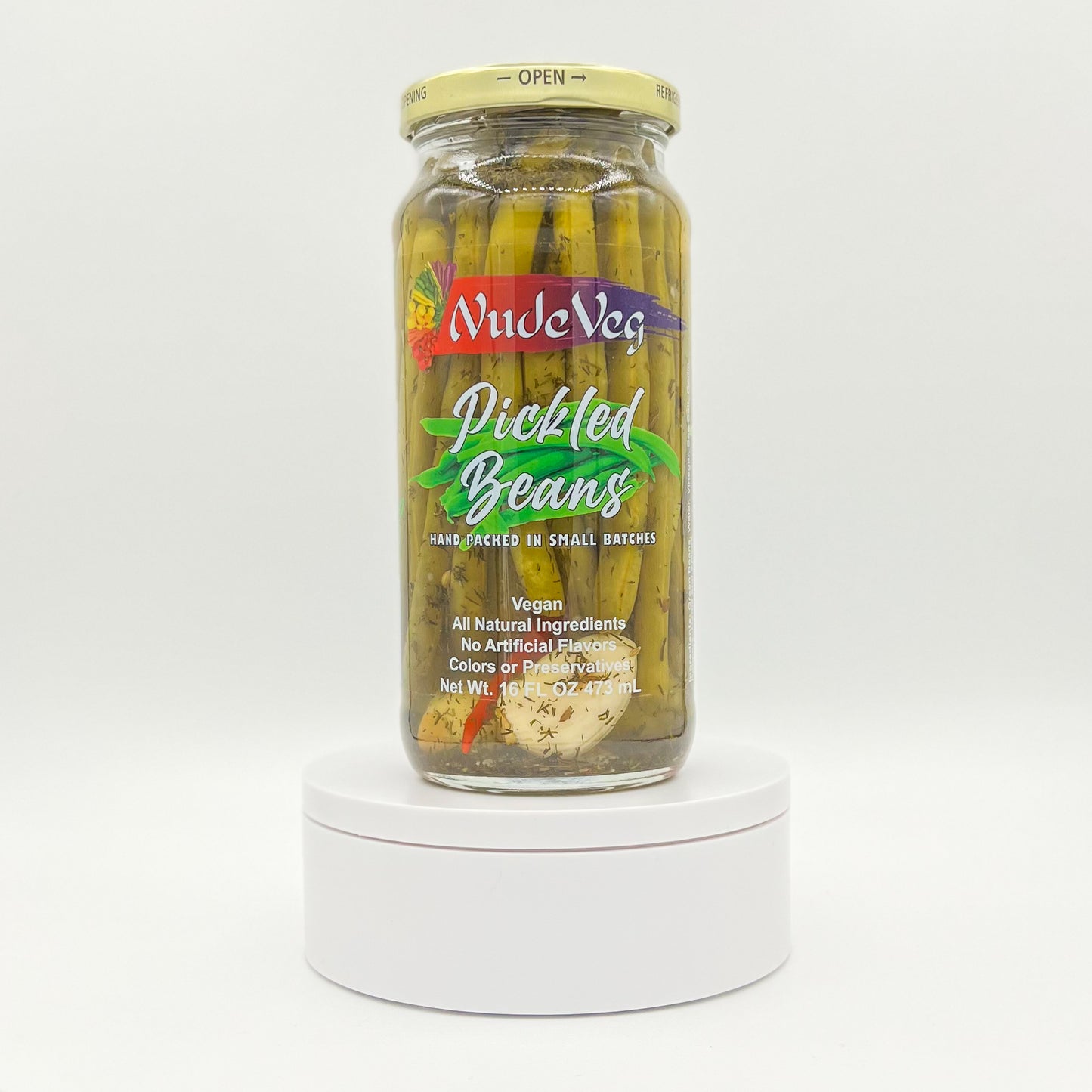 Spicy Dill Pickled Beans